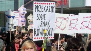 Manifa. Mniej uczestników niż rok temu. Komuniści, trockiści, geje domagali się aborcji, walki z kapitalizmem oraz katolicyzmem