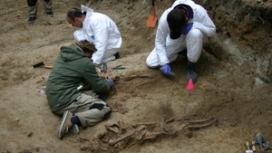 Koło Ostrołęki rozpoczęły się poszukiwania szczątek żołnierzy NZW