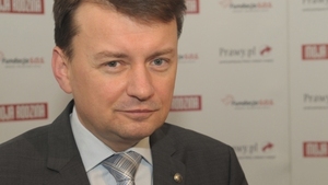 Minister Błaszczak o ataku nożownika w Stalowej Woli i samopodpaleniu w Warszawie