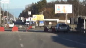 NIEPOKOJĄCE nagranie z Kijowa! TO wydarzyło się dziennikarzom! [WIDEO]