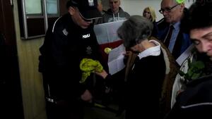 Skandal na procesie Piotra Rybaka - Żydzi weszli na salę Polacy nie