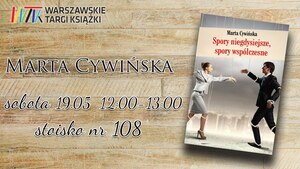 Dr Marta Cywińska spotka się czytelnikami podczas Warszawskich Targów Książki