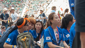 Koreanki z ŚDM: Opowiedz o komunistycznej przeszłości