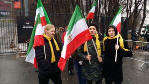 Fotorelacja z warszawskich demonstracji przeciwko Islamskiej Republice Iranu