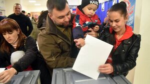 Referenda w samozwańczych republikach na wschodniej Ukrainie. Podano pierwsze wyniki