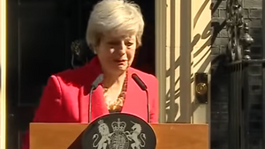 Theresa May ogłasza rezygnację i płacze
