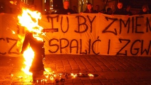 Oświadczenie ONR i MW ws spalenia kukły Żyda