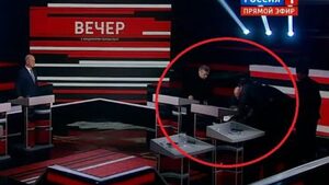 Ekspert zemdlał w trakcie programu na żywo! "Nie wytrzymał poziomu propagandy..."