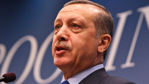 Erdogan ostro o sojusznikach: "Chcą zamienić Morze Czerwone w morze krwi"