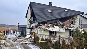 Potężna eksplozja pod Kielcami! Dom legł w gruzach!