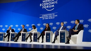 Davos: Chiny zlekceważyły Zełenskiego