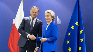Niedzielne spotkanie Von der Leyen i Tuska. Nawrocki pominięty! Przypadek?