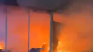 Dramat pod Krakowem! Palił się jak pochodnia! [VIDEO]