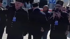 Skandaliczne zachowanie górników na obchodach 16. rocznicy katastrofy smoleńskiej! [VIDEO]