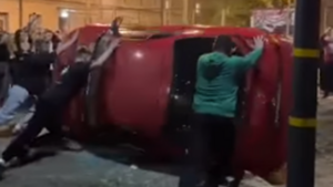 Skandal na Juwenaliach w Łodzi. Samochód studentki zdewastowany! [VIDEO]