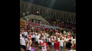 Hymn Izraela wygwizdany w katowickim spodku! (WIDEO)