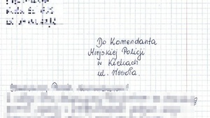 Dwie Kielczanki zagubiły się w lesie. Potem policjanci dostali TAKI list!