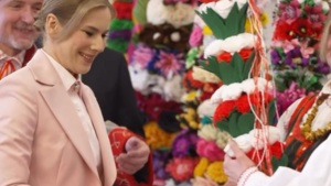 Marta Nawrocka w Niedzielę Palmową. Burza w sieci!