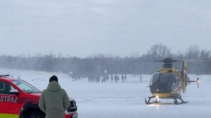 Podziwiał torosy w Mikoszewie! Nagle doszło do wypadku!