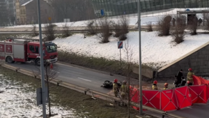Śmierć motocyklisty w Krakowie. Wiadomo, co zrobił przed wypadkiem! [VIDEO]