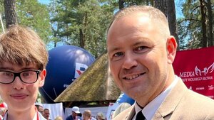 Oskar Szafarowicz na spotkaniu z Nawrockim. Zadał zaskakujące pytanie!