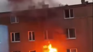 Potężny pożar w Poznaniu. Jest ofiara śmiertelna! [VIDEO]