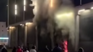 Pożar polskiej galerii handlowej! Ewakuacja 400 osób! [VIDEO]