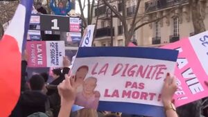 Tysiące Francuzów na Marszu dla Życia z jasnym przekazem: "Nie otwierajcie tej puszki Pandory!"