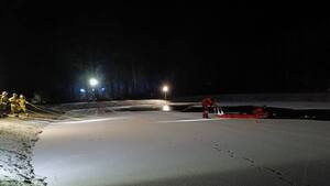 Lód załamał się pod matką i dzieckiem. Dramatyczna akcja w Radzewie!