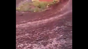 Ogromna powódź z...wina! Pojawiło się szokujące nagranie (WIDEO)