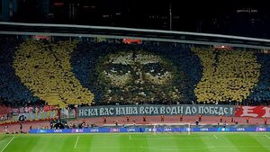 Serbski klub piłkarski ukarany za chrześcijański wizerunek podczas meczu? UEFA wyjaśnia