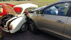 Jechali zabytkową Syrenką! Obydwoje nie żyją!