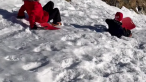 Skrajna nieodpowiedzialność rodziców w Tatrach! [VIDEO]