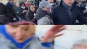 "Pluje pan na mnie, jest pan agresywny". Dramatyczne sceny na spotkaniu z Trzaskowskim! [VIDEO]