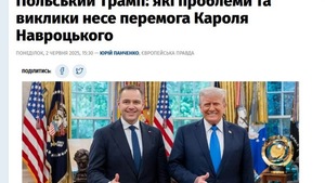 Ukraińska gazeta nazwała Karola Nawrockiego „polskim Trumpem”. Powieliła też oszczercze bzdury