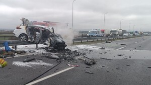 Polski sportowiec poszkodowany w wypadku! Kierujący Hyundaiem jechał pod prąd!