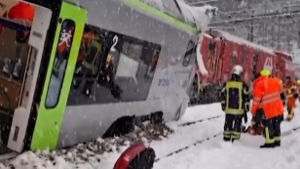 Na pociąg zeszła lawina! Wykolejenie pociągu w górach!