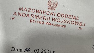 Żandarmeria wojskowa w domu prof. Sławomira Cenckiewicza