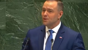 Prezydent Nawrocki mocno na Forum ONZ