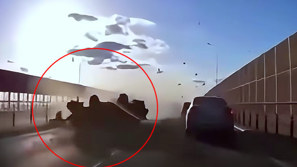 Nikola i Kacper wracali z pikniku! Tragiczny karambol w Łomiankach! [VIDEO]