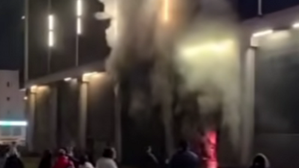 Pożar polskiej galerii handlowej! Ewakuacja 400 osób! [VIDEO]