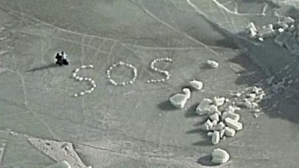 Utknęli na zamarzniętym Bałtyku! Dramatyczna akcja i apel SOS!