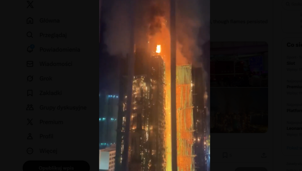 Szokujący pożar potężnego wieżowca! Nie żyje kilkadziesiąt osób (WIDEO)